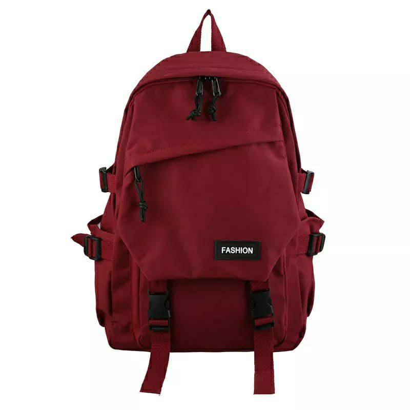 Tas Ransel Pria Wanita Backpack Sekolah SMA Fashion Korea Anti Maling Cewek