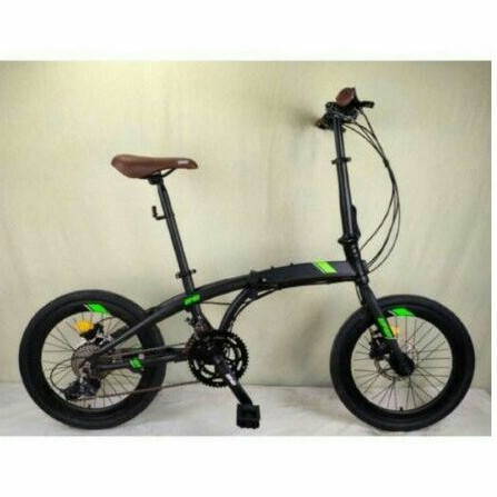 Sepeda Lipat BNB Nich Pro 9 speed 20 inch alloy hidrolik