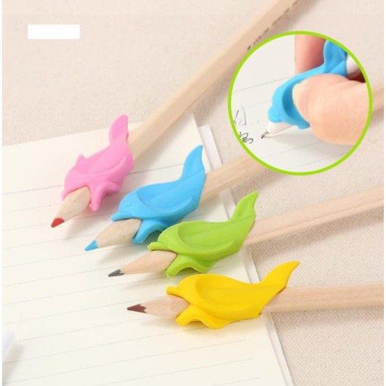 

Alat Tulis Menulis Anak / Pencil Helper / Pencil Holder Pencil Grip Silicone Rubber Pensil