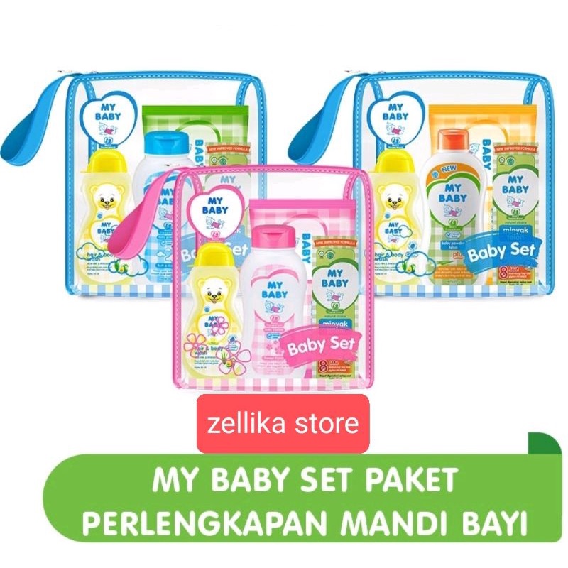 MY BABY SET PAKET 4 IN ONE