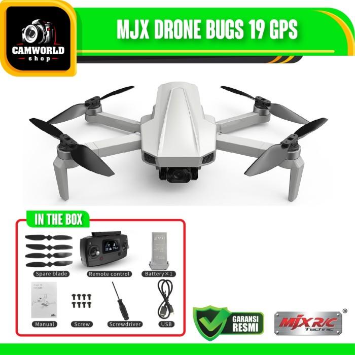 Zackymall Mjx Drone Bugs 19 Gps With 4K Gps 5G Wifi Camera Extra Battery