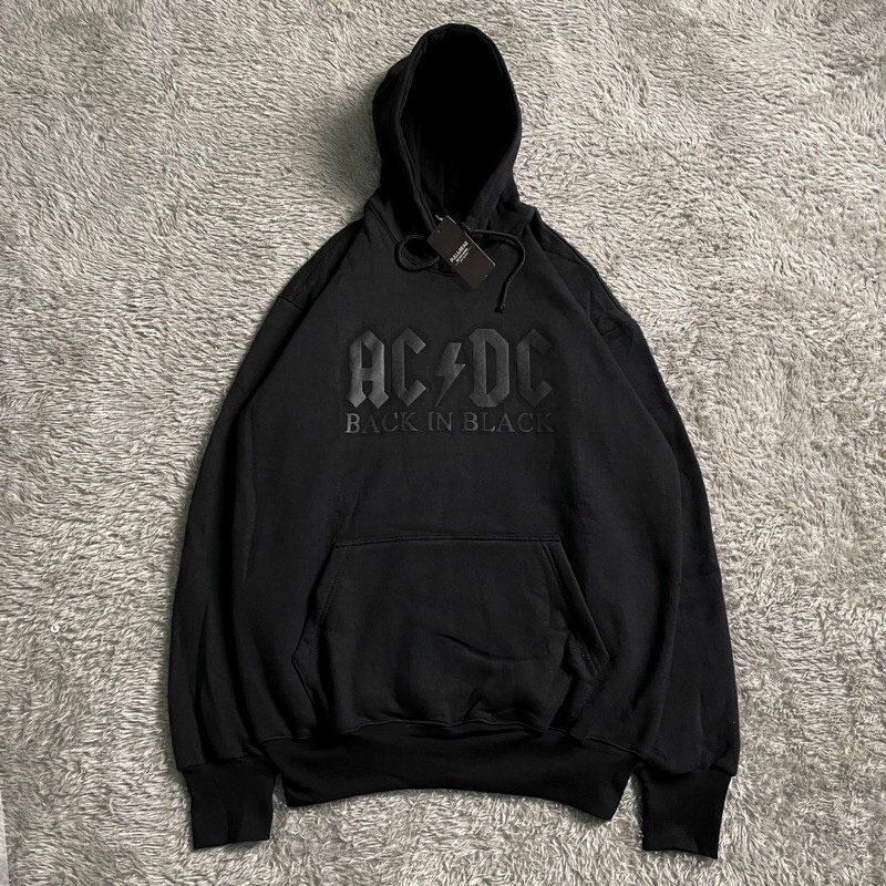 Jaket Hoodie Sweater ACDC Pull&amp;Bear FulltagLabel