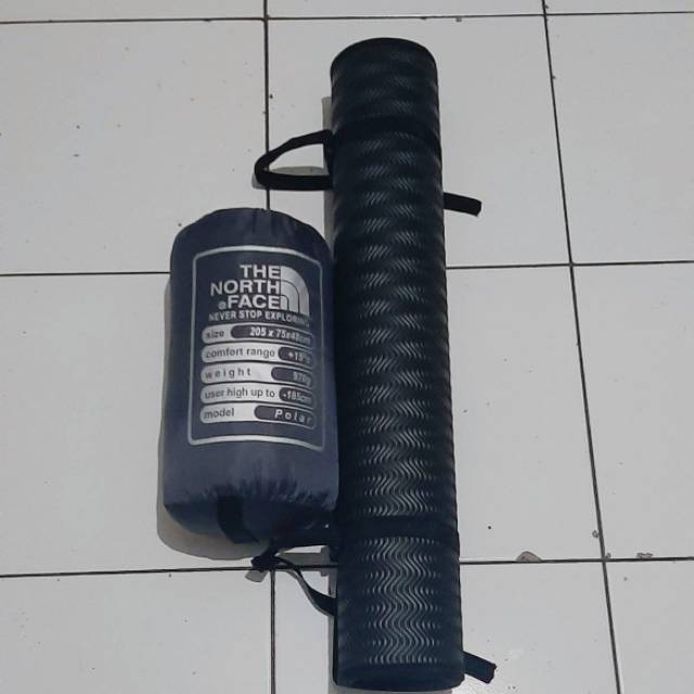 Paket sleeping bag polar matras karet