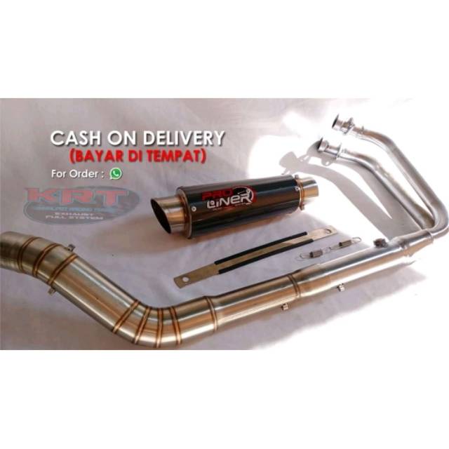 PRO LINER NINJA 4TAK #R25 #CBR250 #NINJA Knalpot Racing