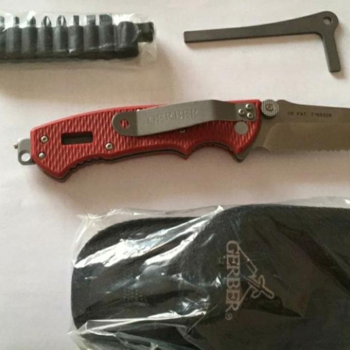 PISAU LIPAT GERBER HINDERER RESCUE DSFG46316