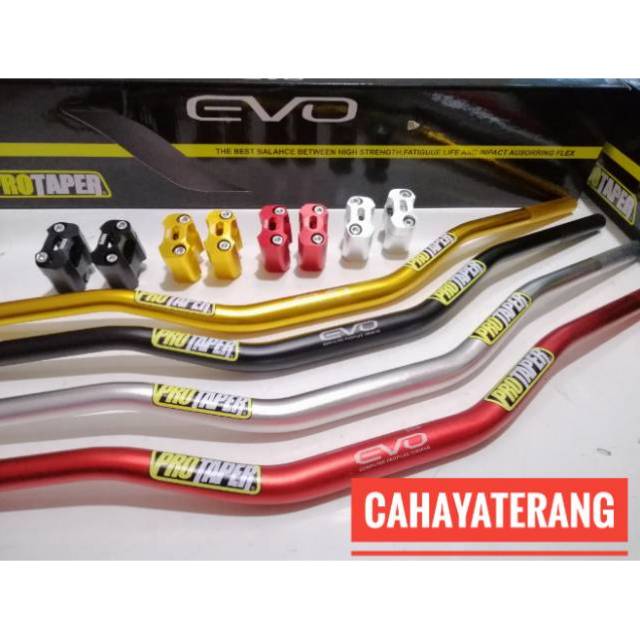 STANG PROTAPER ORIGINAL TIPE LOW EVO RAISER TEBAL 5MM UNIVERSAL NMAX - XRIDE - BEAT STREET