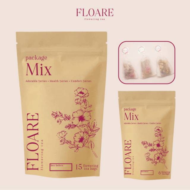 

Floare Mix Package - Flower Tea / Teh Bunga Adorable, Health, Comfort Series