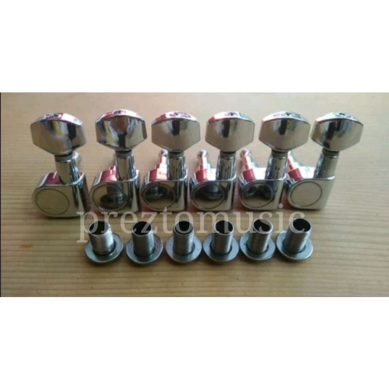 dryer gitar screwless chrome kidal lefthand #preztomusic