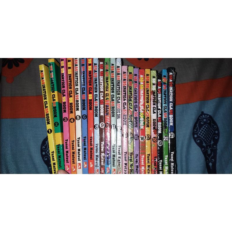 Komik Assasination Classroom 1-21 end