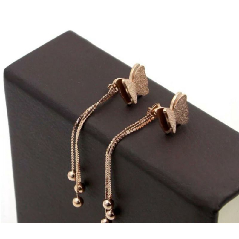 Anting Rumbai Titanium Kupu-Kupu N13092111