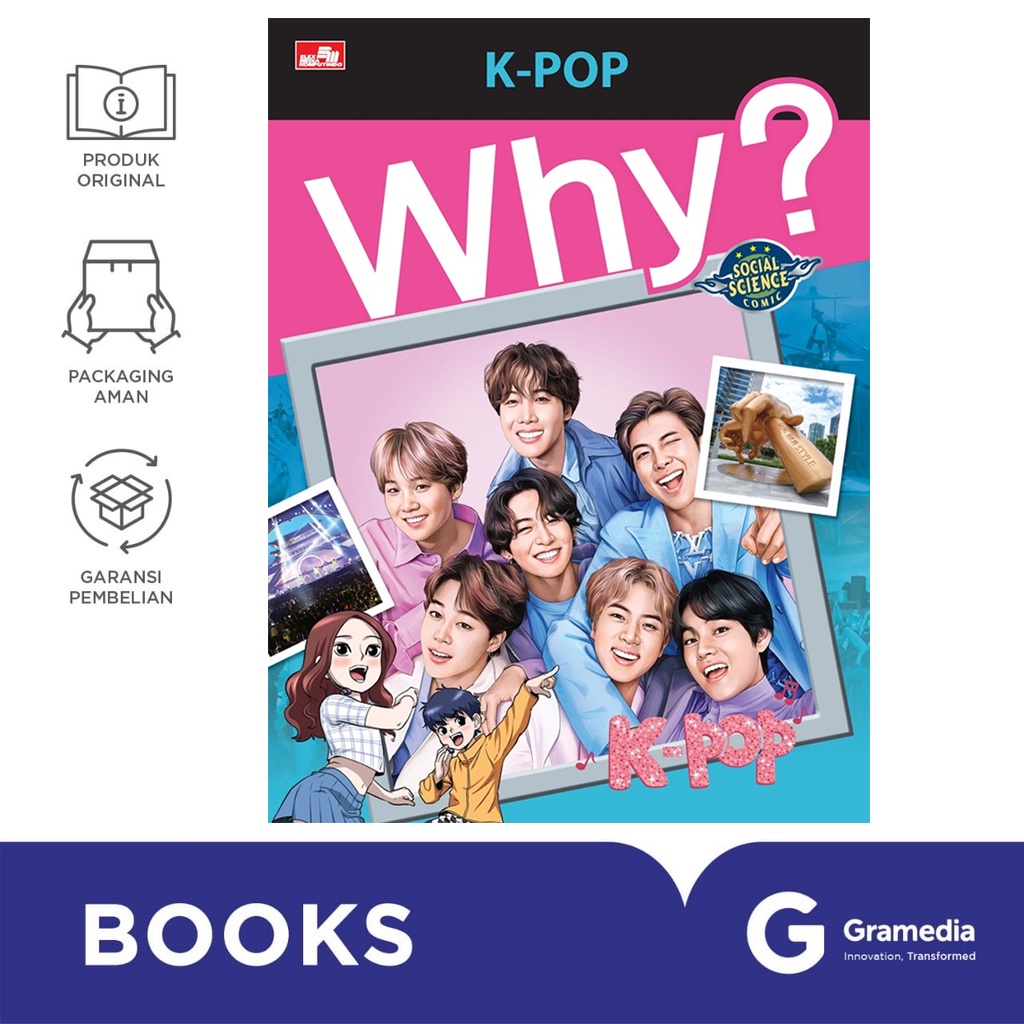 Gramedia Bali - Why? K-Pop