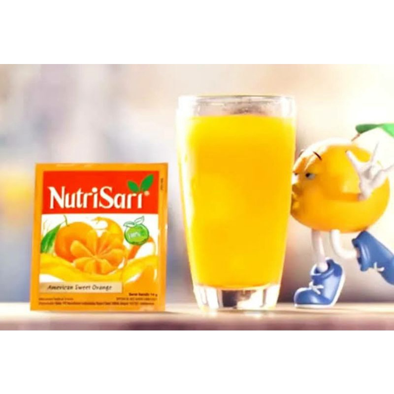 

Nutrisari Sweet orange 10x15gr
