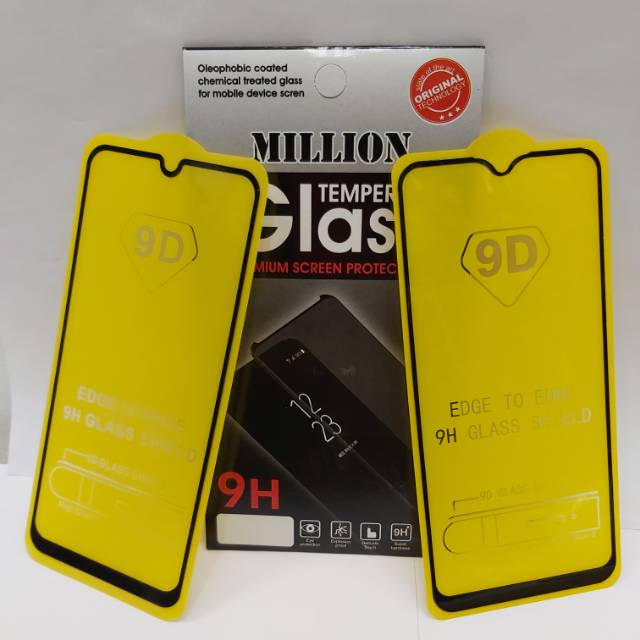 Tempered Glass 9D Vivo Y12 / Y15 / Y17