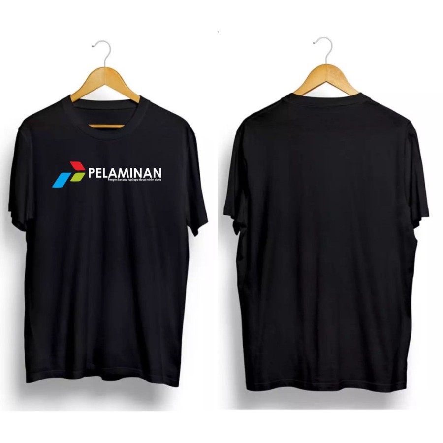 KAOS BAJU PRIA WANITA PELAMINAN PLESETAN LUCU PERTAMINA COMBED 30S/COD