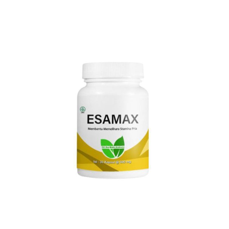 Esamax Obat Herbal Original Suplemen Pria Bpom Esamax