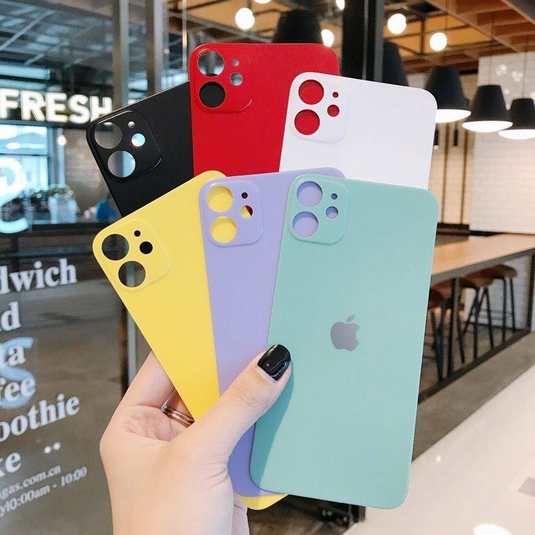 Stiker Film Belakang Model Buram Dapat Berubah Warna Untuk Iphone 11 Pro Max