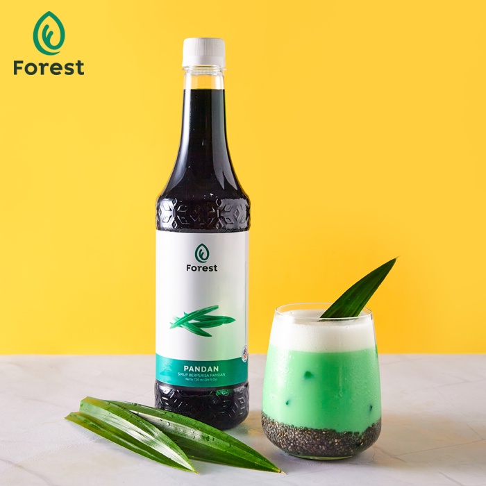 Forest Sirup Rasa PANDAN - Syrup Rasa Pandan - 720 ml