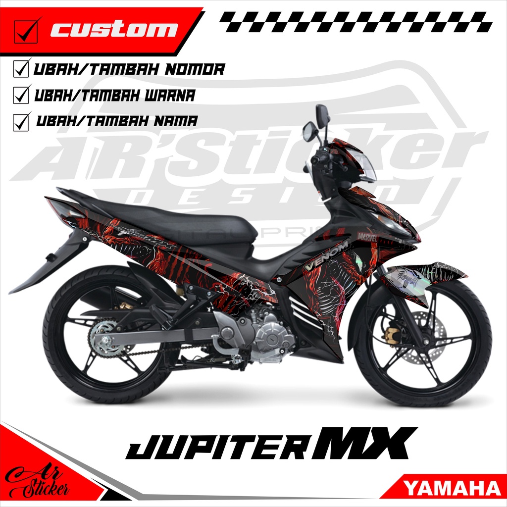 Decal Jupiter MX New 135 Hologram Full body - Stiker Jupiter Mx 135 New Full body 015