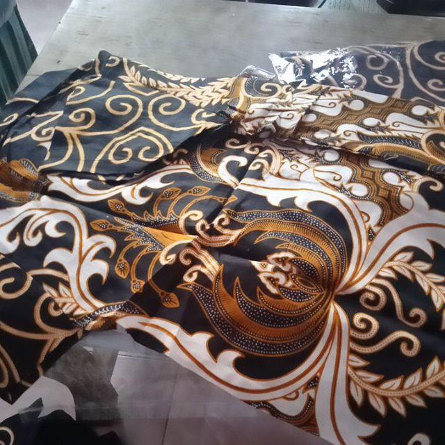 Batik Couple Keluarga Sania Ruflle Batik Couple Ori Ndoro Jowi Garansi Termurah