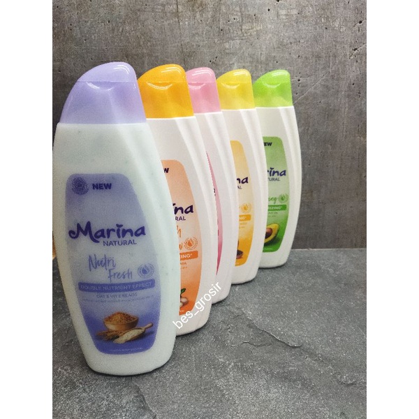 Hand body lotion marina natural 335ml ( 1 pcs )