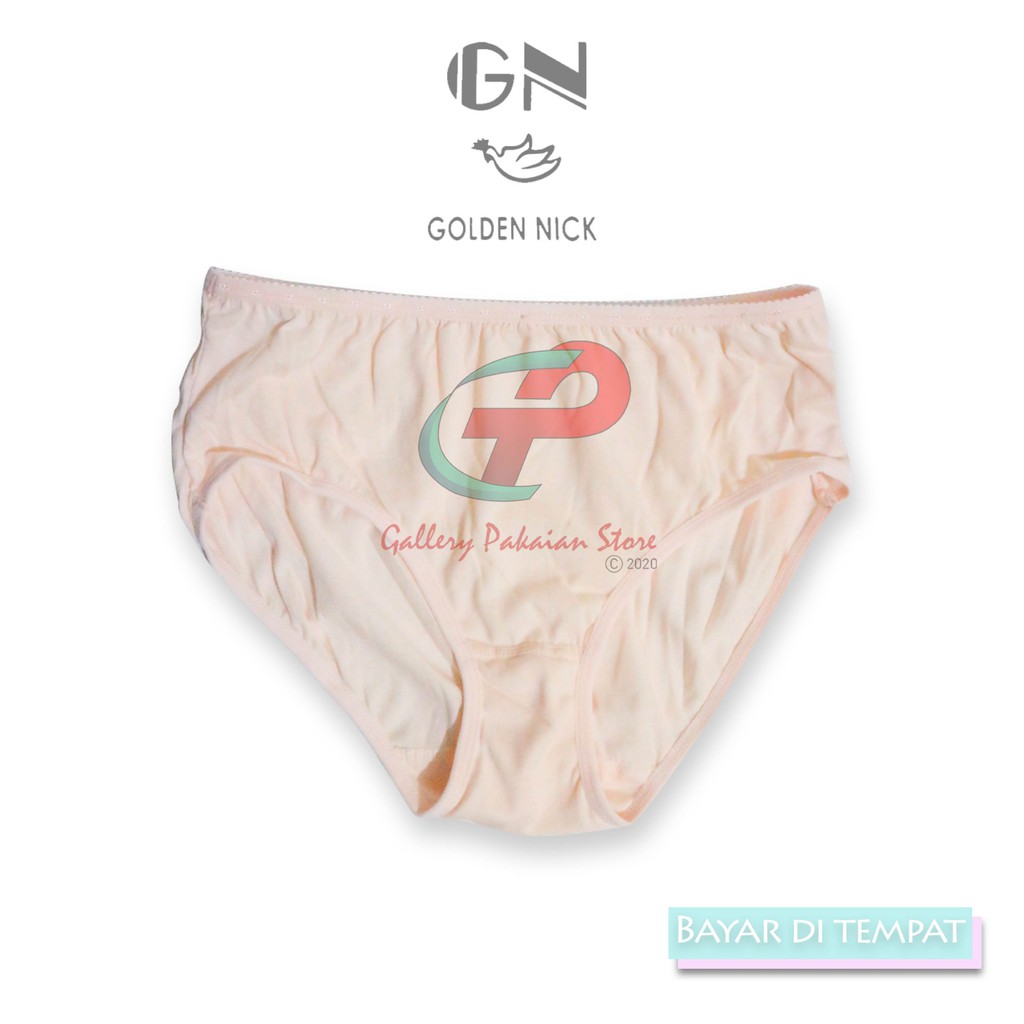 Celana dalam wanita Golden Nick Cd cewe murah size M.L.XL.XXL bahan katun mudah menyerap keringat