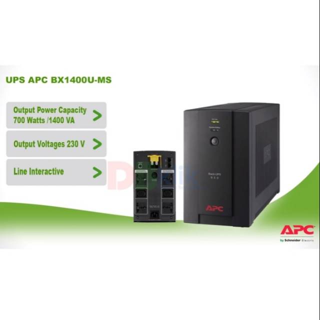 UPS APC BX 1400U-MS