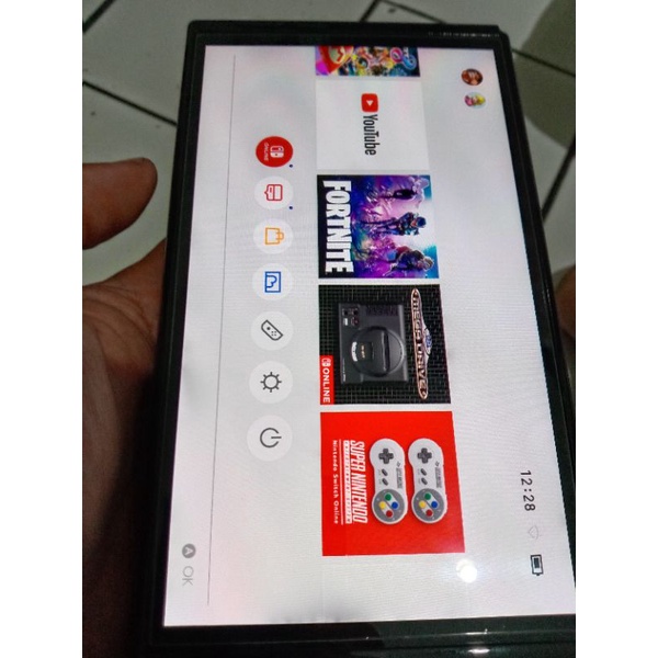 nintendo switch oled cfw tablet only