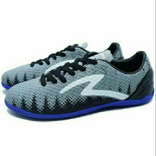Sepatu Futsal Specs Cyanide Wildcat IN (Black/Dark Granite)