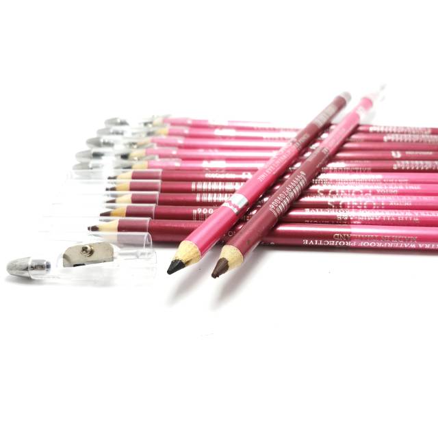 PENCIL ALIS PONDS 2in1 HITAM COKLAT SERUTAN LUSINAN