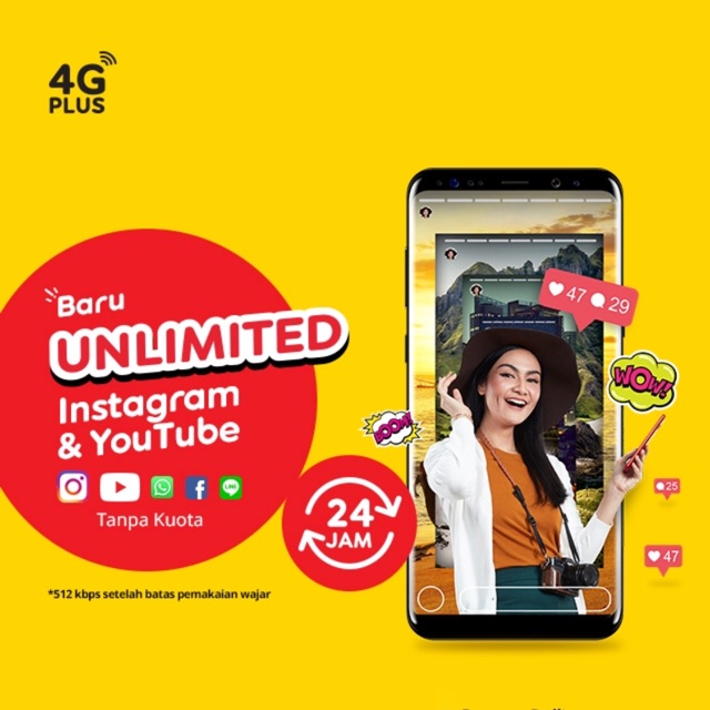 Kuota Indosat Unlimited, Freedom dan New Freedom, Paket