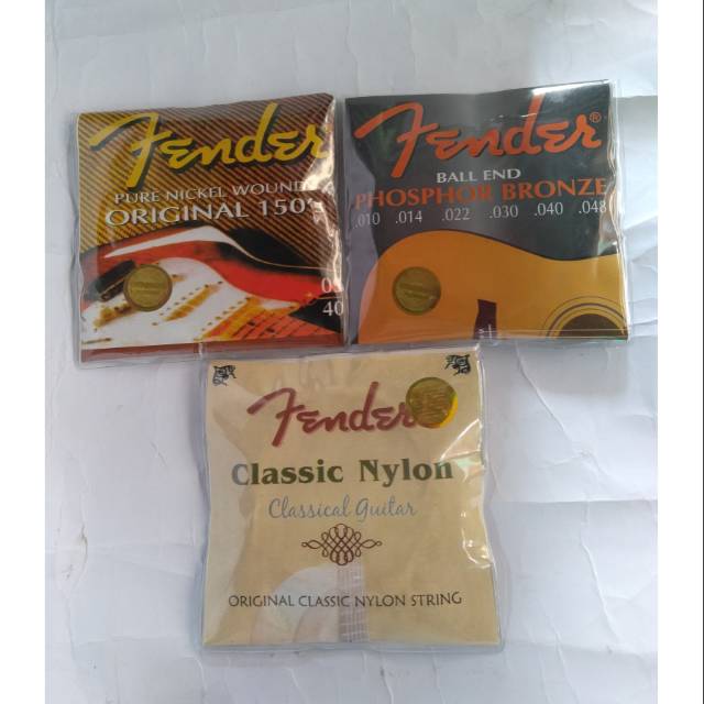 Senar Gitar Fender ORIGINAL