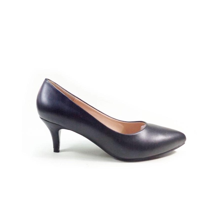 Workswell Sepatu Kerja Wanita Heels 5Cm Kode 396 Hitam Dove