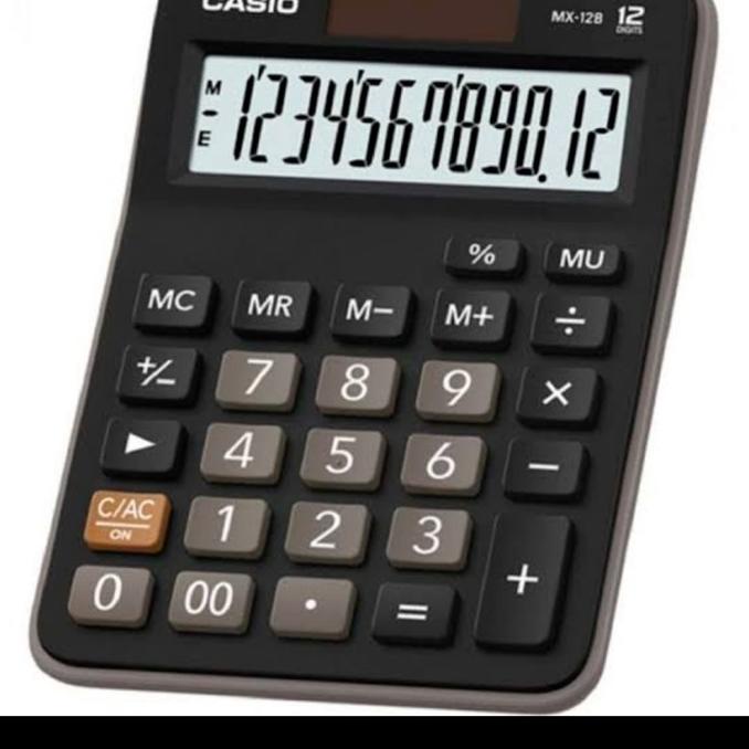 

[COD] casio calculator MX 12B PROMO Kode 1258