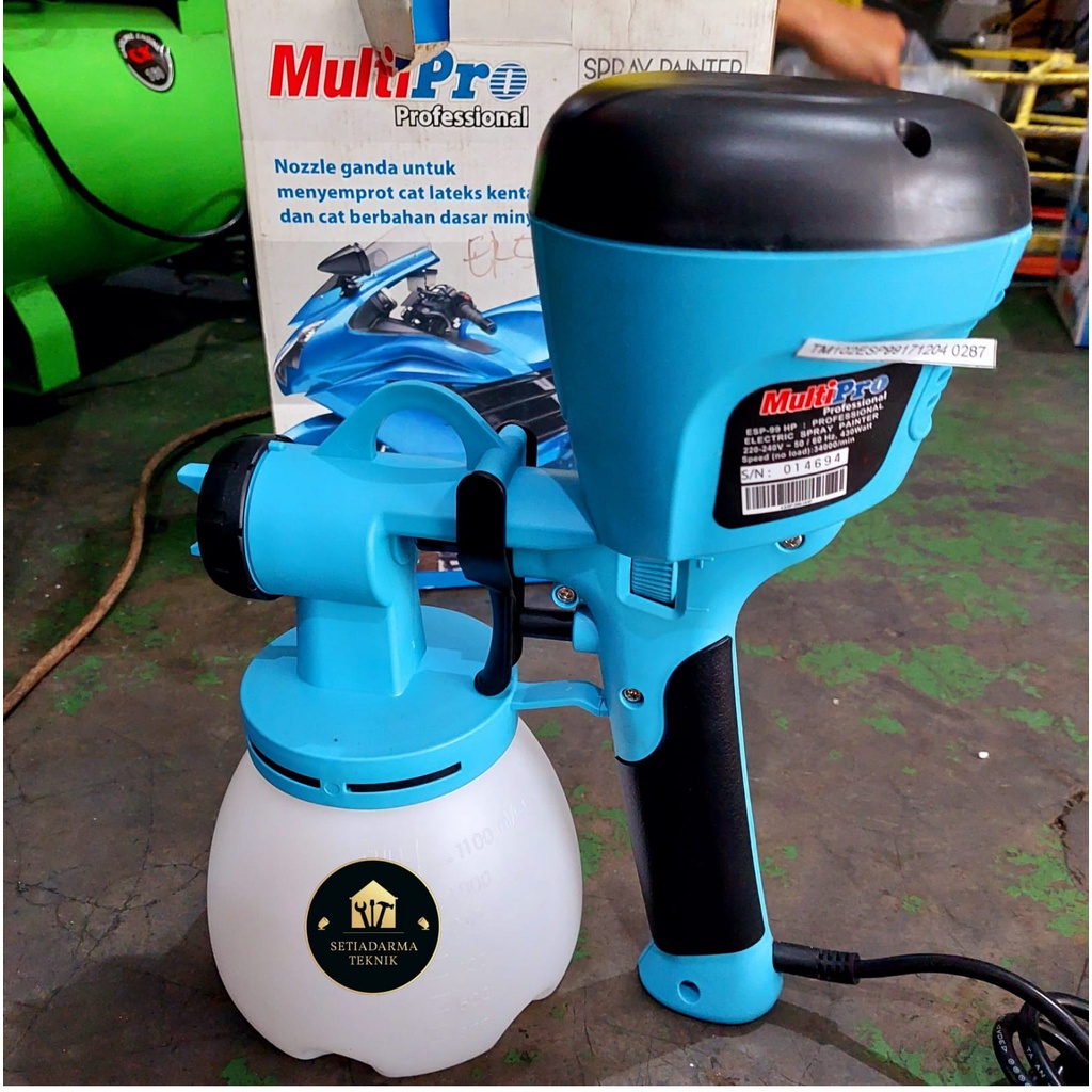 SPRAY GUN LISTRIK ESP-99HP ESP 99 HP MULTIPRO//SPRAY PAINT MULTIPRO