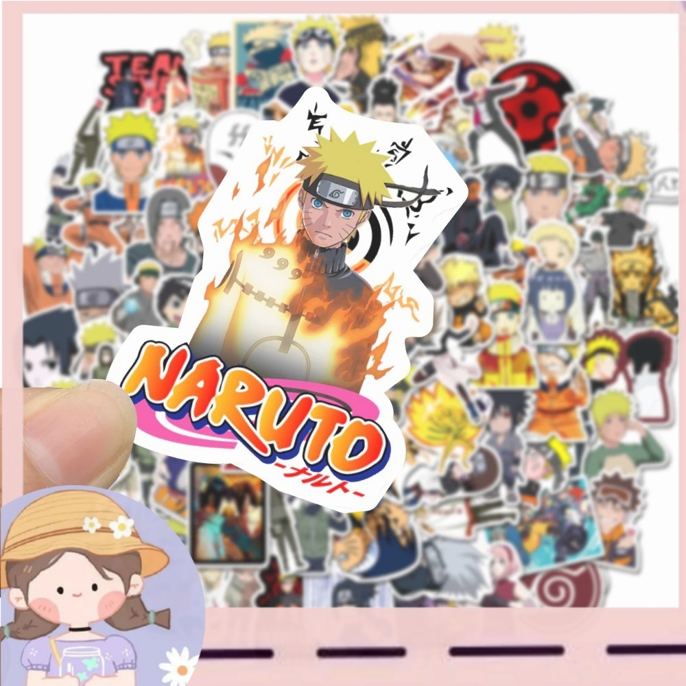 

PROMOSticker Anime Naruto Boruto Akatsuki Murah Meriah 30pcs RANDOM