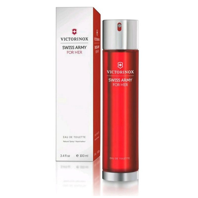 VICTORINOX SWISS ARMY FOR HER EAU DE TOILETTE EDT NATURAL SPRAY VAPORISATEUR 100 ML PENGHARUM BADAN