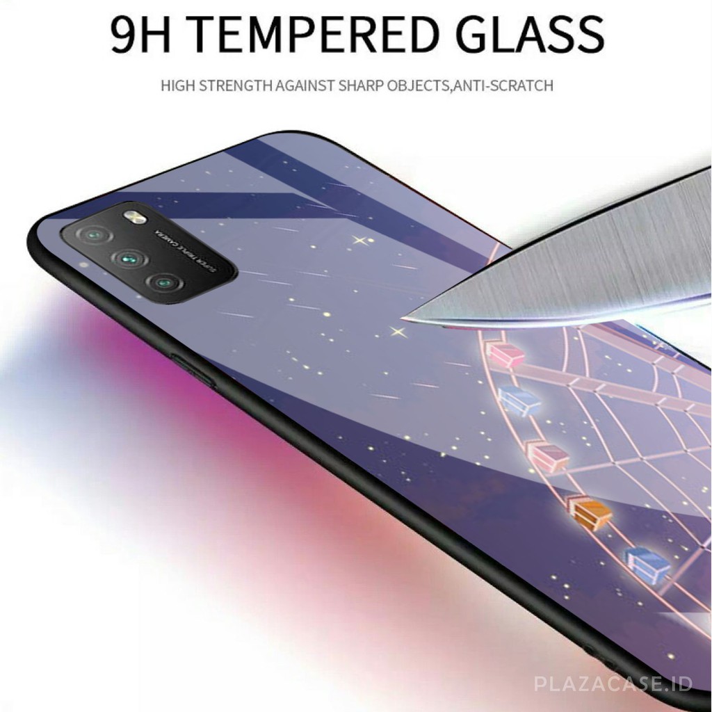 Softcase Glass [K90] for POCO M3 Redmi 9T POCO X3 NOTE 9 PRO NOTE 8 NOTE 8 PRO 4A 7 7A NOTE 7