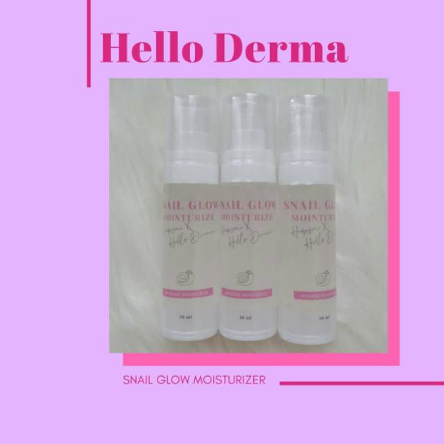 snail glow moisturizer