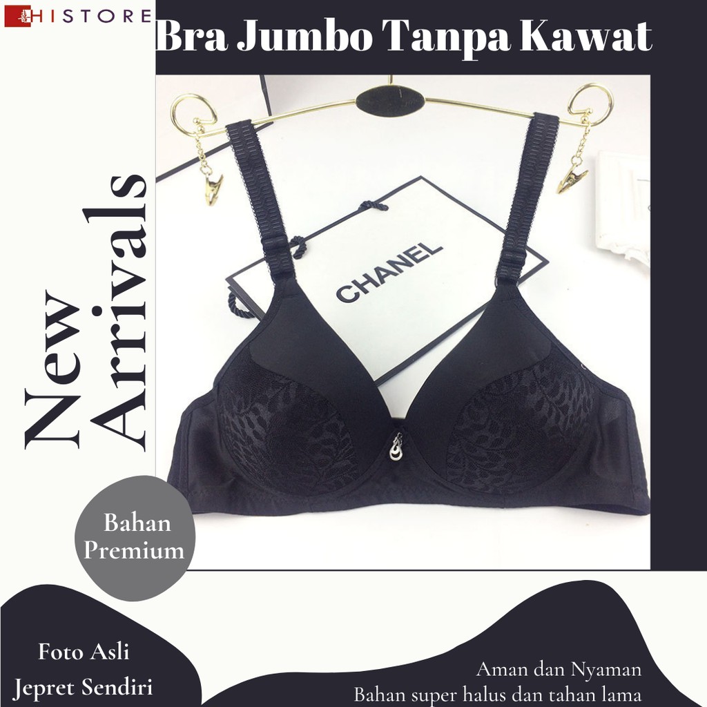 [HI] Bra BH FASHION Wanita CUP 3/4B Bra wanita Premium BH Busa Tipis Tanpa Kawat Sangat Nyaman 286