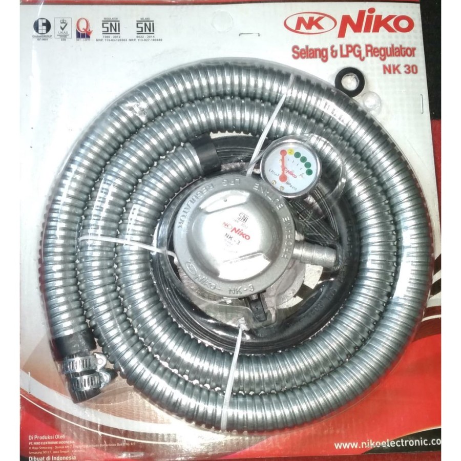 REGULATOR + SELANG NIKO NK-30 TERBARU