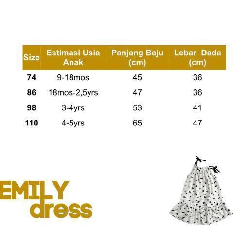 Babygiggles - Emily Dress / Baju anak perempuan Nik &amp; Phi