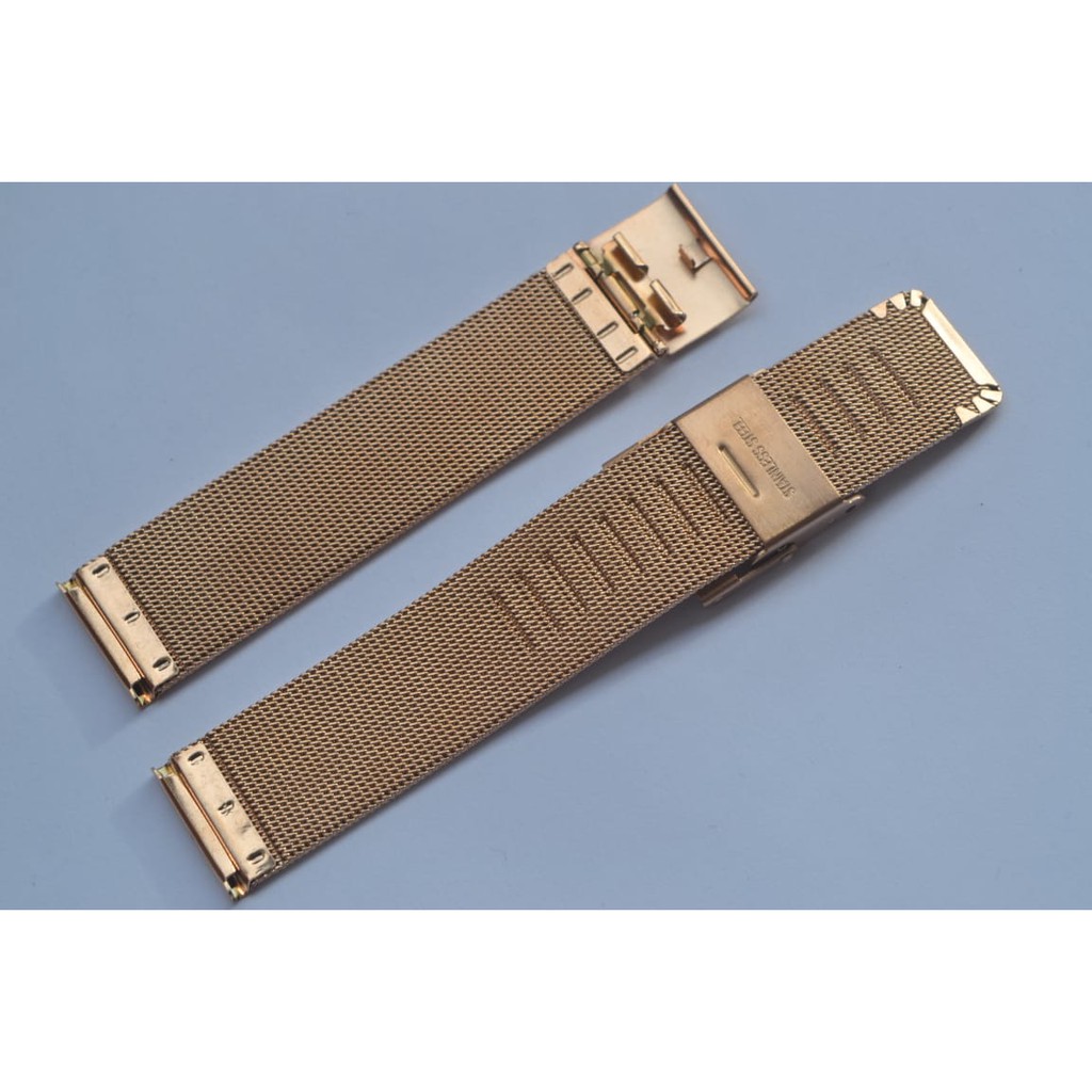 STRAP TALI JAM TANGAN RANTAI PASIR ROSEGOLD MEWAH