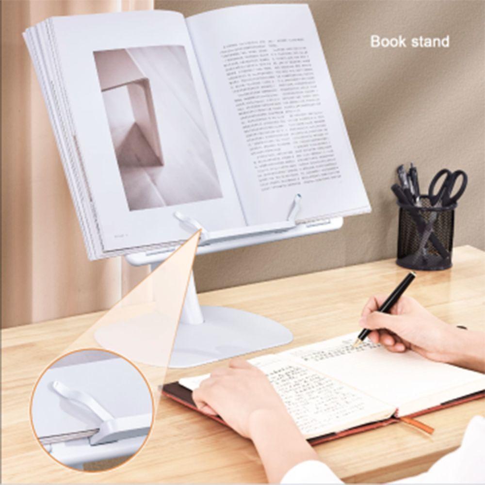 Lanfy Notebook Komputer Lipat Stand Adjustable Notebook Bracket Support Aksesoris Laptop Stand Notebook Stand Desktop Bracket Penyangga Komputer Tempat Tidur Meja Berdiri Untuk Laptop