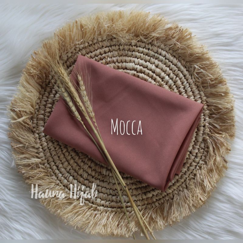 Khimar jumbo 2 layar/segiempat instan jumbo-mocca 2jb