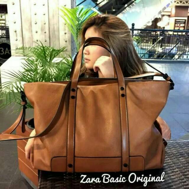 Tas wanita branded zara basic original