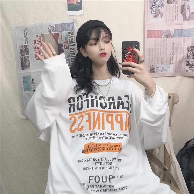 KBS-61 kaos lengan panjang big size t-shirt full print import korea jepang