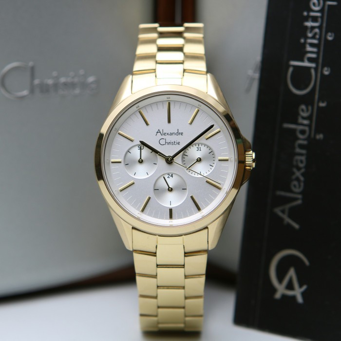 ORIGINAL Jam Tangan Wanita Alexandre Christie AC 2890 / AC2890 / 2890 Garansi Resmi 1 Tahun.