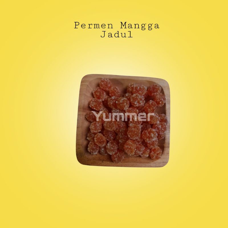 

Permen organik rasa mangga 100gr isi kurang lebih 60 biji/permen gula by PURNAMALIFE