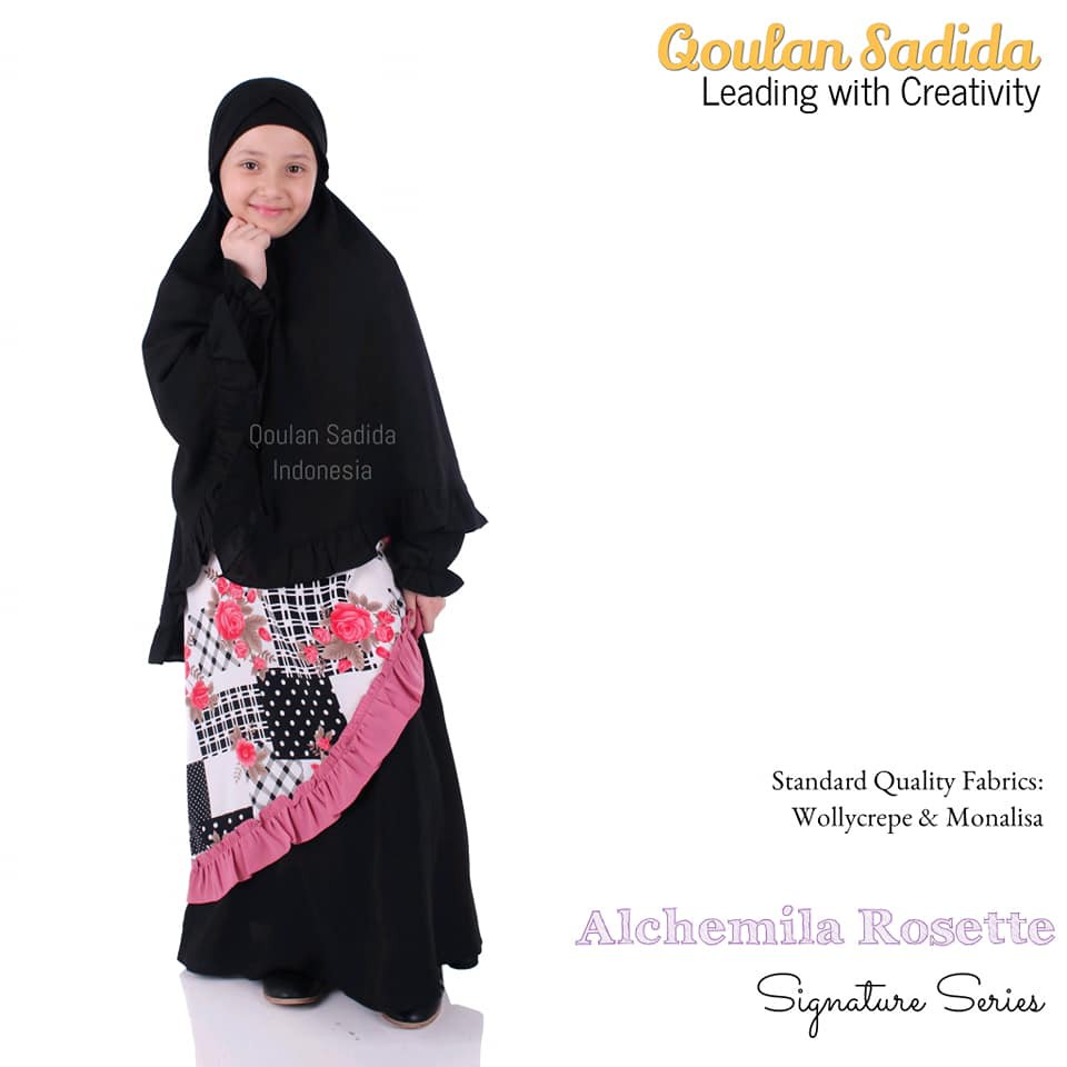 Gamis Anak Qoulan Sadida Alchemila Rosette (Signature Series)