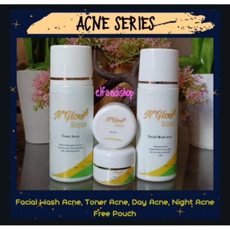 N'glow paket acne